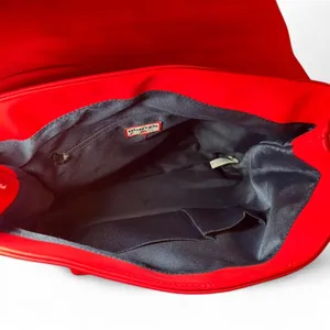 Hunter x Target Red Rubber Backpack NWT Waterproof Festival Bag Logo thumbnail 3