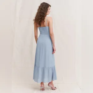 NWT Reformation Emersyn Dress Mineral 10 thumbnail 2