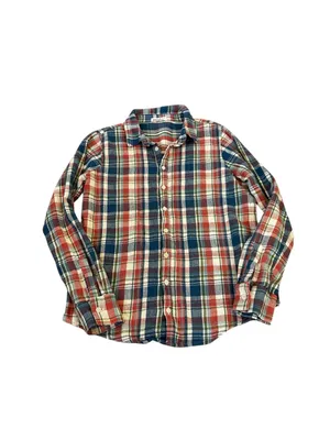 CP Shades x Free People Plaid Flannel Shirt 90s Grunge Cabincore Granola Size S thumbnail 2