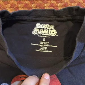 Nintendo SUPER MARIO NAVY MUSHROOM GRAPHIC TEE thumbnail 2