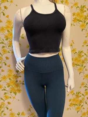 Free People Happiness Runs Crop Tank Size M/L thumbnail 3
