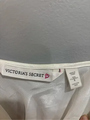 Victoria's Secret 1990's Vintage Teddy Ivory Satin Lace Flounce Small Lingerie thumbnail 4