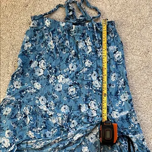 Miami Blue Floral Maxi Skirt thumbnail 4