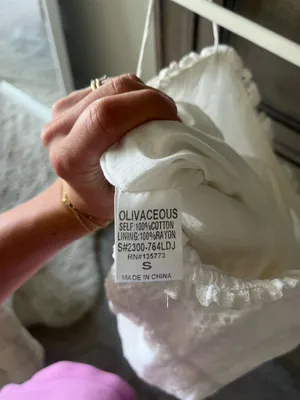 Olivaceous Dress Mini White thumbnail 8