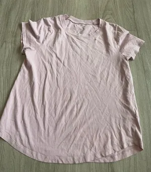 Madewell Pale Pink Short-Sleeve Crewneck Tee thumbnail 1