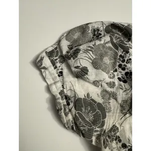 H&M Y2K Floral Puff Sleeve Blouse Women’s US 16 EUR 46 Cottagecore Top thumbnail 6