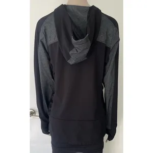 Xersion Black & Grey Colorblock Athletic Zip Up  thumbnail 5