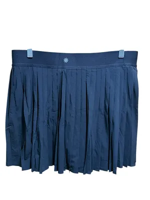 Athleta Match Point Pleated Skort Black Size Large NWT Tennis Golf $79 thumbnail 7