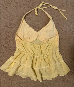 Halter Top Yellow thumbnail 2
