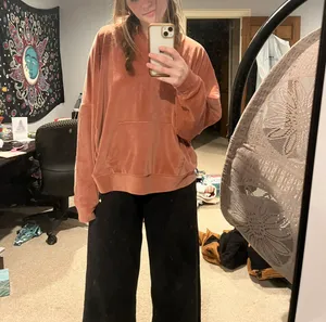 American Eagle Outfitters Pink Velvet Hoodie thumbnail 5
