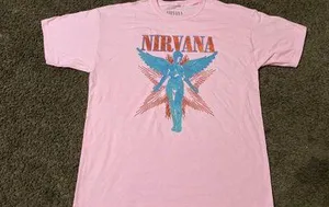 Nirvana In Utero Pink Tee Size XL thumbnail 5