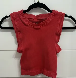 FP Movement Tank Top Ribbed Red thumbnail 1