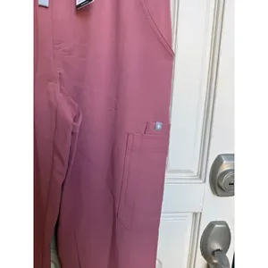 Figs High Waisted Uman Relaxed Jogger Scrub Pant Mauve Pink Size XXSP NWT thumbnail 2