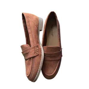 American Eagle Sz 7 Womens Brown Slip On Penny Loafers Preppy Old Money Minimal thumbnail 8