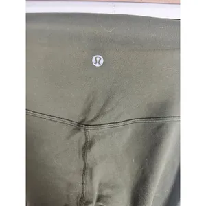 Lululemon Align Pant II 25" Leggings Dark Olive Green High Rise Nulu Size 6 thumbnail 6