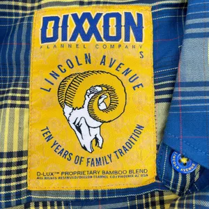 Dixxon Women Lincoln Ave Bamboo Shirt Size S Plaid‎ Punk Grunge Moto Bamboo thumbnail 8