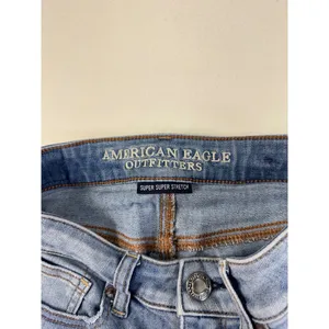 American‎ Eagle Outfitters Denim Shorts Womens Size 0 Light Wash Frayed thumbnail 7