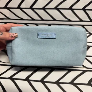 Kate Spade Sky Blue Textured Pouch thumbnail 2