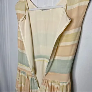 Anthropologie Paper Crown Watercolor Mirage Dress thumbnail 3