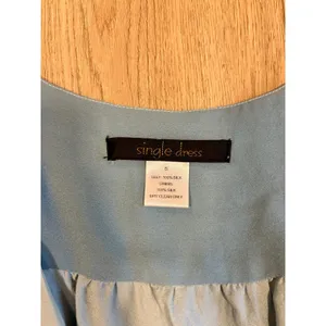 Y2K Single Dress Womens Silk‎ Ombre Crystal Mesh Mini Cocktail Dress Blue Navy S thumbnail 3