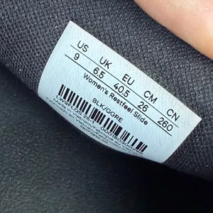 Lululemon Restfeel Slide Black Graphite Grey Womens 9 Athletic Sandals thumbnail 4