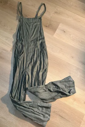 SO Women's Olive Green Overalls Jumpsuit thumbnail 1