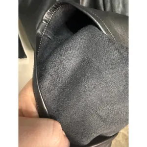 Torn by Ronny Kobo Gemma‎ Vegan Leather Cutout Mini Dress M black chic sleek thumbnail 12