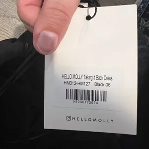 NWT Hello Molly Taking it Back Dress in Black‎ Midi Length (Size XS US2) thumbnail 9