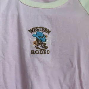 Full Tilt Western Rodeo Cropped Tshirt thumbnail 4