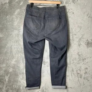 Democracy Ab-solution Ankle Skimmer Jeans‎ Gray Wash 14W Slimming Panels New thumbnail 7