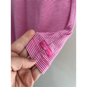 Polo Jeans Co Pink Stripe Tank‎ Top Cotton Modal Y2K Size XL thumbnail 6