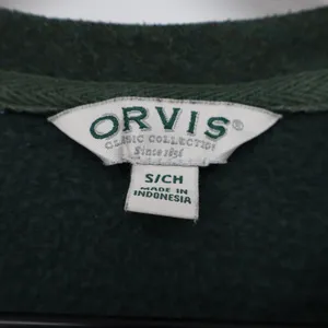 Orvis Classic Collection Hunter Green Heather Modal Blend Crewneck Sweatshirt S thumbnail 3