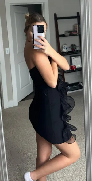 Windsor Ruffle Mini Dress thumbnail 2