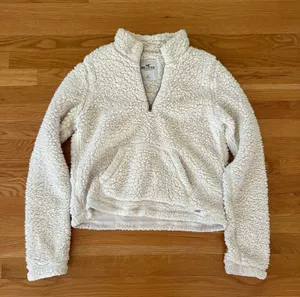 Hollister Sherpa Quarter-Zip Pullover thumbnail 1