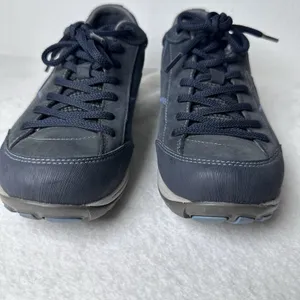 Dansko Paisley Hiking Shoes Womens 40 Navy Blue Waterproof Suede Vibram Sneakers thumbnail 7