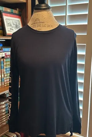 Ralph Lauren Women's Black Long Sleeve Top thumbnail 1
