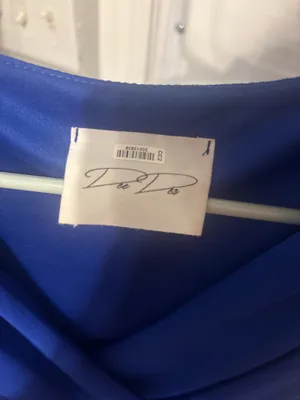 Dee Dee Royal Blue Semi Formal Dress thumbnail 3