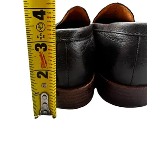 Madewell Black Leather Almond Toe Loafers Size 6.5 Preppy Office thumbnail 12