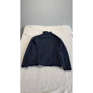Patagonia Better Sweater 1/4 Zip Navy Blue Fleece Pullover Womens Medium Logo thumbnail 3