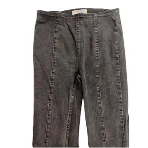 We The Free People Flare Jean Size 26 Black Denim Bell Bottom Stretch Pull On‎ thumbnail 2