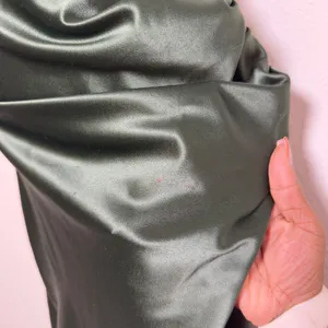 Anthropologie BHLDN Women Scottie One-Shoulder Maxi Dress Small Satin Green thumbnail 6