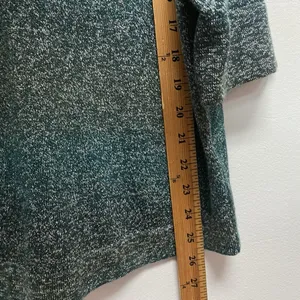 Croft & Barrow Knit Blouse Women 2X Green 3/4 Sleeve Preppy Casual Galaxy Stripe thumbnail 7