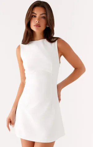 Peppermayo Lulita Mini Dress White thumbnail 1
