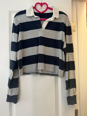 John Galt Brandy Melville Collared Top thumbnail 1