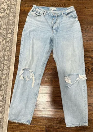 The Dad Abercrombie High-Rise Jeans thumbnail 1
