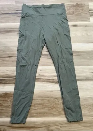 Lou & Grey Green Pocket Leggings Women’s Small thumbnail 1