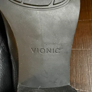 Vionic Cecily Black Leather Waterproof Ankle Boots Pointed Toe Block Heel Size 9 thumbnail 6
