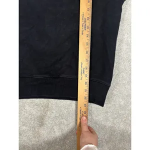 Aritzia TNA women's cozy fleece sweatshirt size XXS‎ Black thumbnail 7