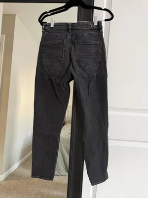 American Eagle Mom Jeans Black thumbnail 2