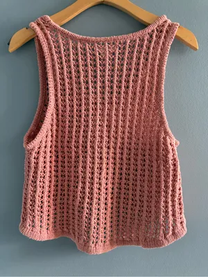Aeropostale Crochet Chunky Knit Tank Top thumbnail 5